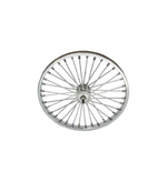 20" 36 Twisted Spoke Front Wheel Chrome