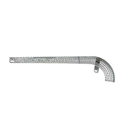 20" Lowrider Lucky 7 Twisted Chain Guard Chrome