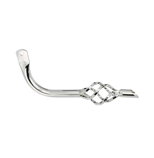 Cage Oblique Muffler Chrome