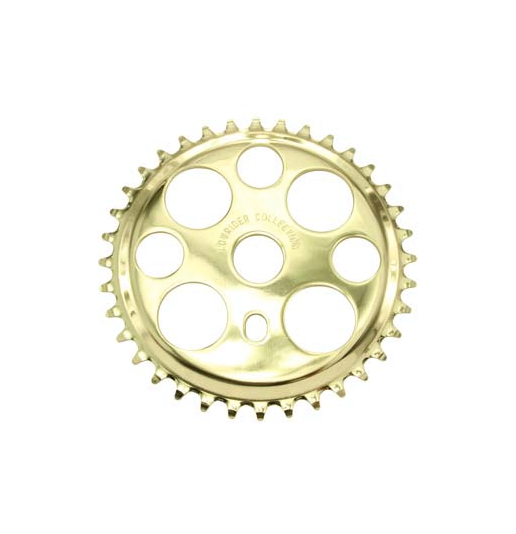 36T Lucky 7 Chainring Gold
