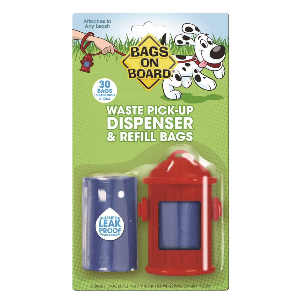 Bags On Board - Fire Hydrant Poo Bag Dispenser
