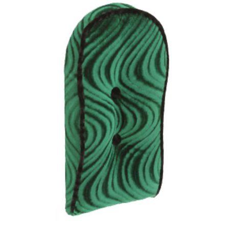 Sissy Bar Back Cushion Velour Green