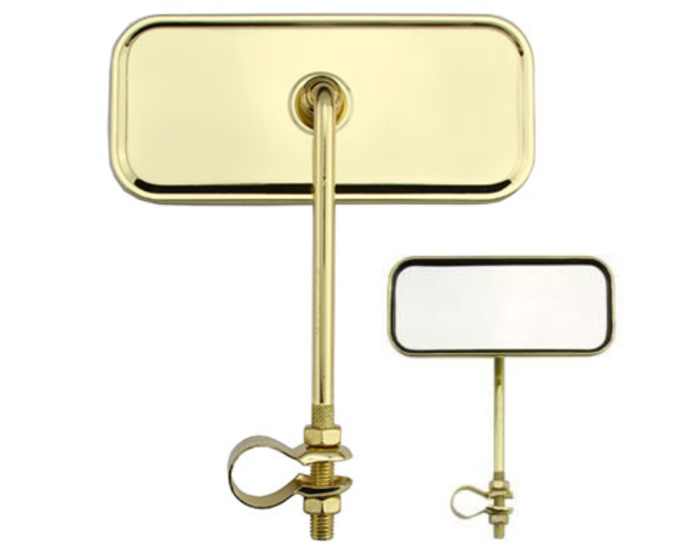 Rectangle Mirror All Gold