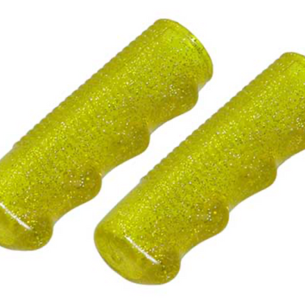 Handlebar Grips Sparkle Yellow