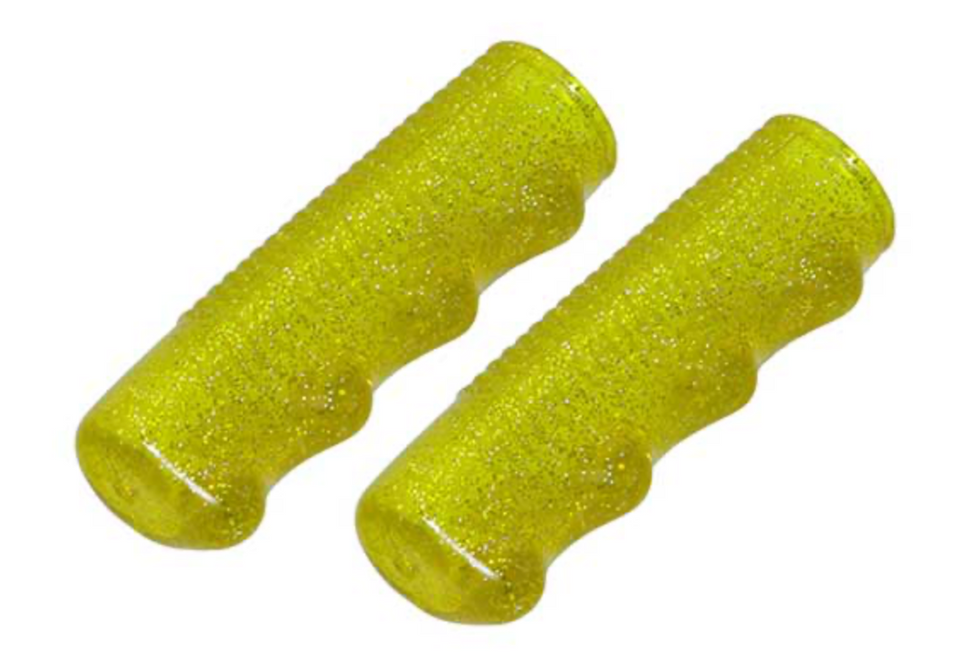 Handlebar Grips Sparkle Yellow