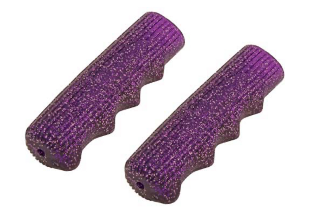 Kraton Rubber Sparkle Glitter Handlebar Grip Purple
