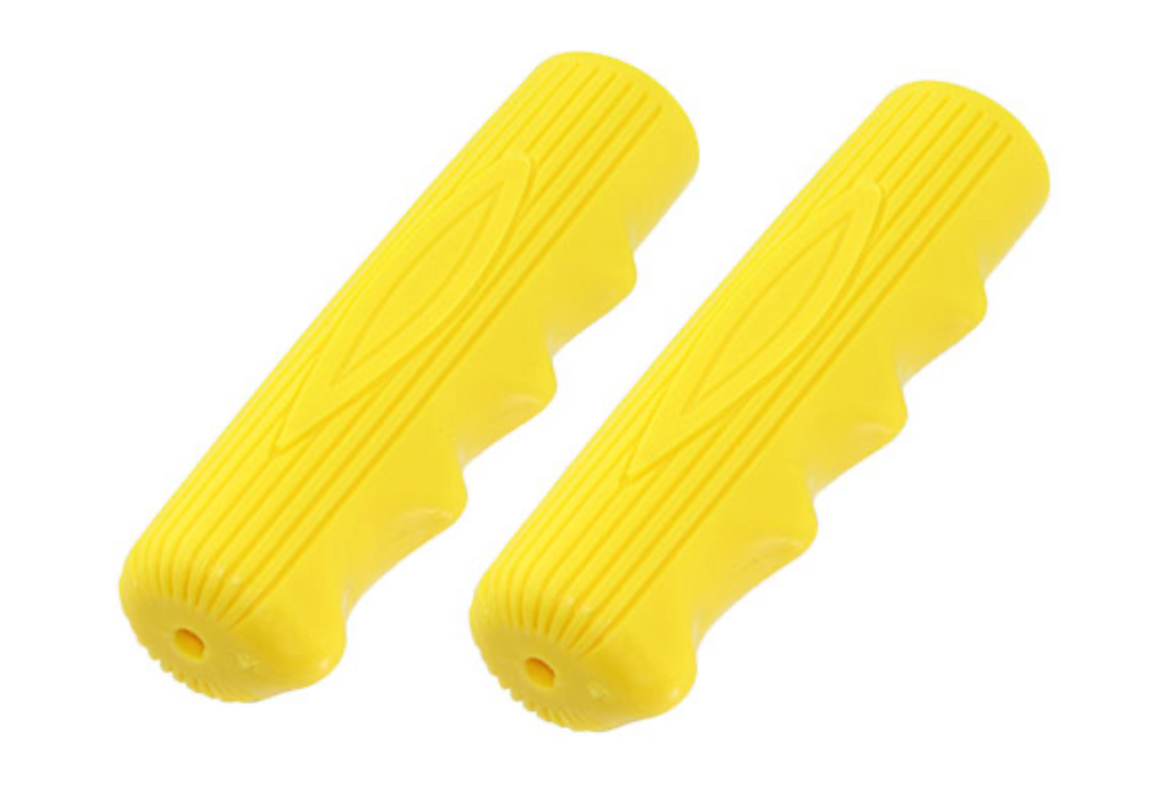 Kraton Rubber Handlebar Grips Yellow