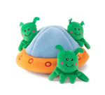 Zippy Paws Burrow Toy - UFO and Aliens