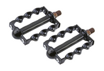 Flat Twisted Pedals 1/2" Black