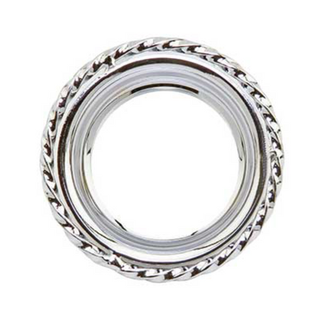 Square Twisted Bottom Bracket Cup Chrome