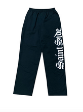 Load image into Gallery viewer, Saint Side - Old English Lounge Sweatpants Black
