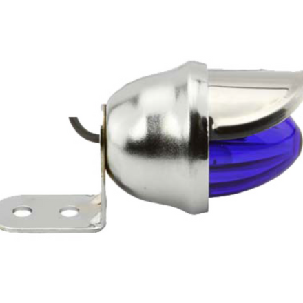 Mini Bee Light With Visor Blue Wired