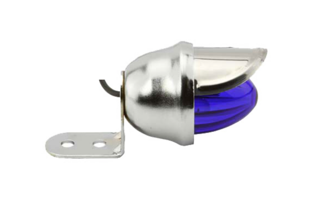 Mini Bee Light With Visor Blue Wired