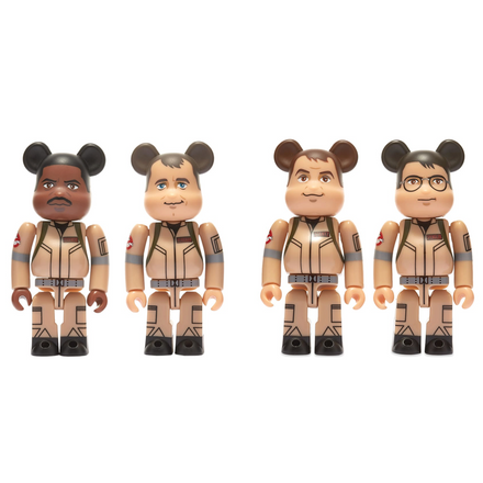 BE@RBRICK 100% Ghostbusters Full Set of 4