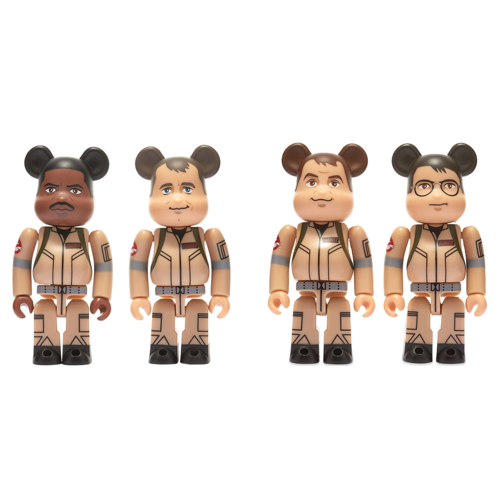 BE@RBRICK 100% Ghostbusters Full Set of 4