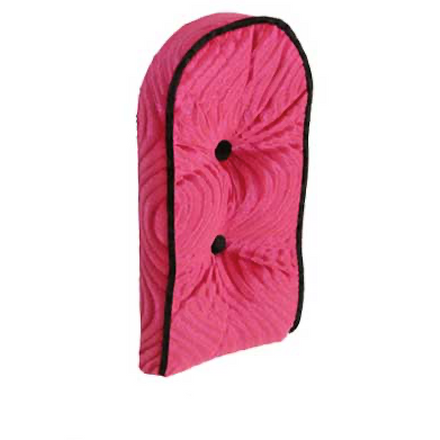 Sissy Bar Back Cushion Velour Pink