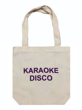 Load image into Gallery viewer, Saint Side - Karaoke Disco Tote Cream
