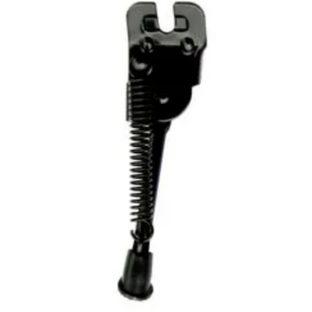 Rear Axle 12" Steel Kickstand Black