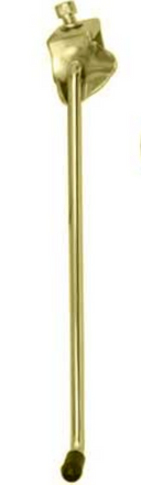 Straight Kickstand 10 1/2" Gold for 26" Beach Cruisers
