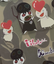 Load image into Gallery viewer, Takashi Murakami Miss Good Mr Bad Sticker Set New
