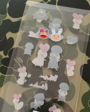 Load image into Gallery viewer, Takashi Murakami Miss Good Mr Bad Sticker Set New
