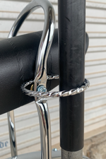 Twisted Baseball Bat Holder Chrome