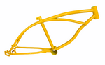 20" Bicycle Frame in Gloss Mustard Yellow