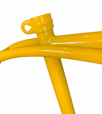 20" Bicycle Frame in Gloss Mustard Yellow