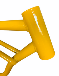20" Bicycle Frame in Gloss Mustard Yellow
