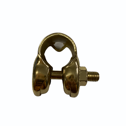 Banana Saddle Clamp 22.2mm Gold