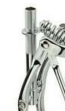 Load image into Gallery viewer, Spring Fork Steering Tube Upgrade - 5 1/2&quot; to 8 1/2&quot; - Chrome
