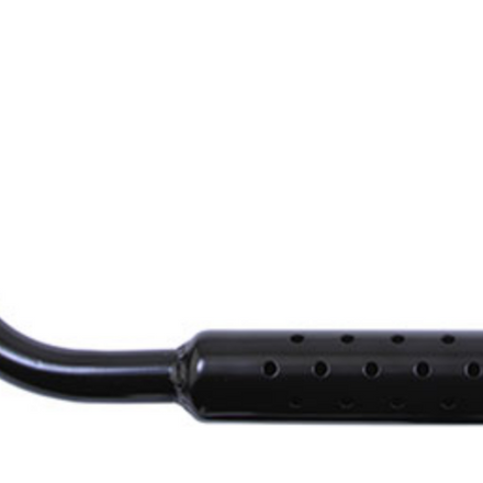 Muffler with Holes Black