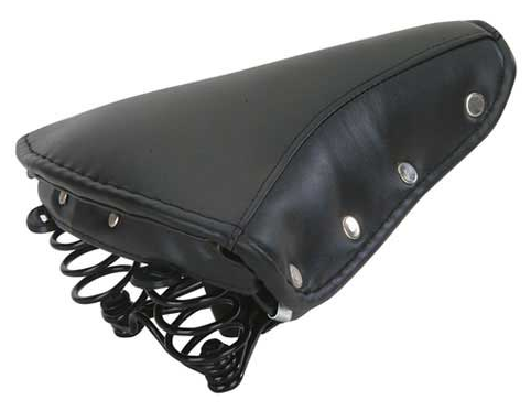 Touring Seat with Spring in Black and Buttons