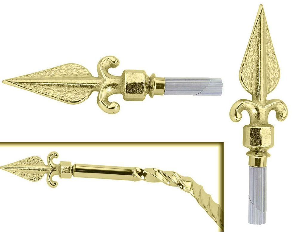 Bar End Arrow Gold