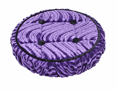 Lowrider Steering Wheel Cover Velour Purple