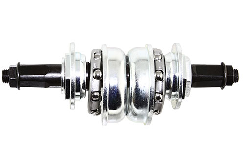 Bottom Bracket Conversion Kit Set 1PC to 3PC Crank Chrome