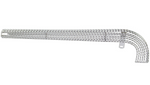 26" Lowrider Lucky 7 Twisted Chain Guard Chrome