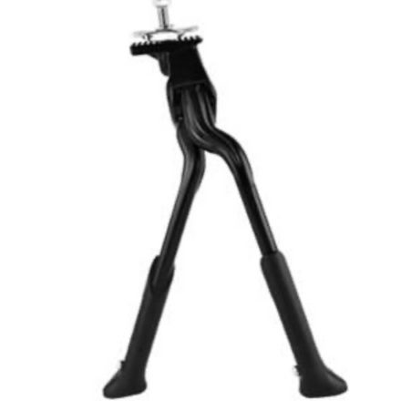 Adjustable Double Leg Kickstand 24"-28" Black