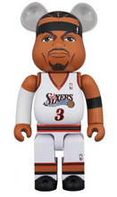 Load image into Gallery viewer, BE@RBRICK 100% and 400% Set Allen Iverson Philadelphia 76ers

