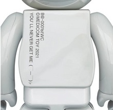 Load image into Gallery viewer, BE@RBRICK 1000% 20th Anniversary 1st Model White Chrome
