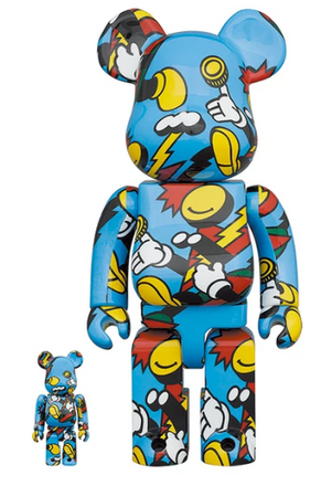 BE@RBRICK 100% & 400% Grafflex