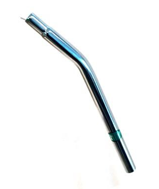 Seat Post 25.4mm x 400mm Layback Chrome