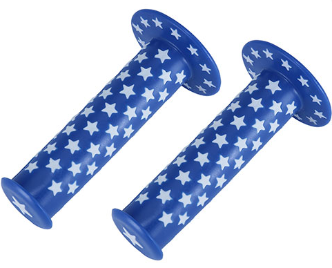 Star Grips, Blue with White Star