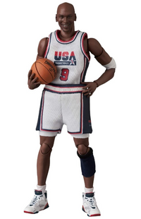 Medicom Michael Jordan MAFEX Action Figure No. 100 1992 Olympics USA Dream Team Version