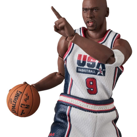 Medicom Michael Jordan MAFEX Action Figure No. 100 1992 Olympics USA Dream Team Version