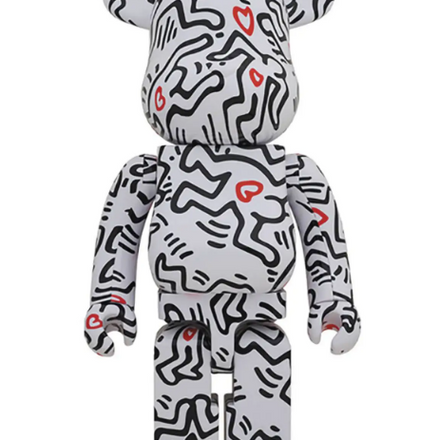 BE@RBRICK 1000% Keith Haring Version 8