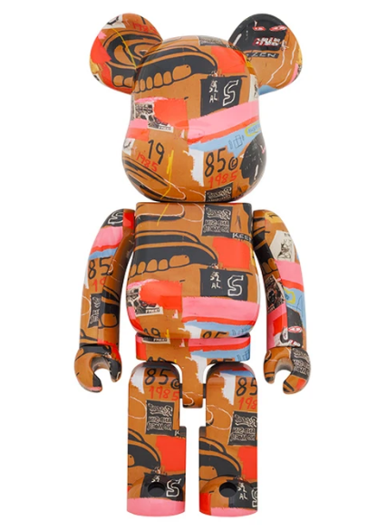 BE@RBRICK 1000% Andy Warhol x Jean-Michel Basquiat #2