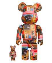 Load image into Gallery viewer, BE@RBRICK 100% &amp; 400% Set Andy Warhol x Jean-Michel Basquiat #2
