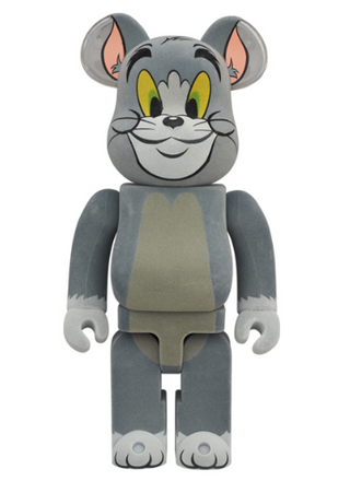BE@RBRICK 1000% Flocked Tom - Tom and Jerry