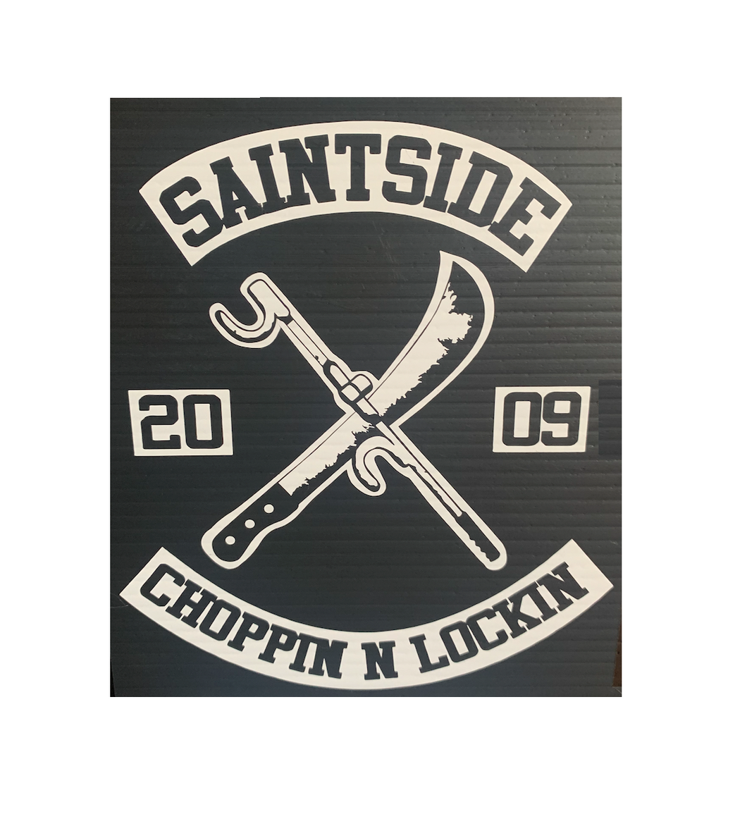 Saint Side -Choppin N Lockin Vinyl Sticker